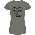 5th Wedding Anniversary 5 Year Funny Wife Womens Petite Cut T-Shirt Charcoal