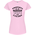 5th Wedding Anniversary 5 Year Funny Wife Womens Petite Cut T-Shirt Light Pink