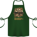 60 Year Old Banger Birthday 60th Year Old Cotton Apron 100% Organic Forest Green