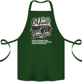 60 Year Old Banger Birthday 60th Year Old Cotton Apron 100% Organic Forest Green