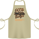 60 Year Old Banger Birthday 60th Year Old Cotton Apron 100% Organic Khaki