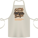 60 Year Old Banger Birthday 60th Year Old Cotton Apron 100% Organic Natural