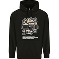 60 Year Old Banger Birthday 60th Year Old Mens 80% Cotton Hoodie Black