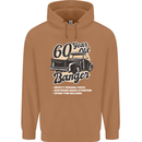 60 Year Old Banger Birthday 60th Year Old Mens 80% Cotton Hoodie Caramel Latte