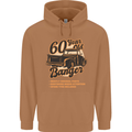 60 Year Old Banger Birthday 60th Year Old Mens 80% Cotton Hoodie Caramel Latte