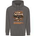 60 Year Old Banger Birthday 60th Year Old Mens 80% Cotton Hoodie Charcoal