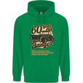 60 Year Old Banger Birthday 60th Year Old Mens 80% Cotton Hoodie Irish Green