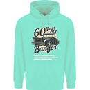 60 Year Old Banger Birthday 60th Year Old Mens 80% Cotton Hoodie Peppermint