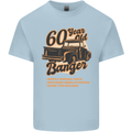 60 Year Old Banger Birthday 60th Year Old Mens Cotton T-Shirt Tee Top Light Blue