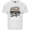 60 Year Old Banger Birthday 60th Year Old Mens Cotton T-Shirt Tee Top White