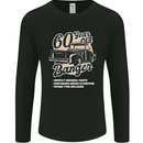 60 Year Old Banger Birthday 60th Year Old Mens Long Sleeve T-Shirt Black