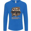 60 Year Old Banger Birthday 60th Year Old Mens Long Sleeve T-Shirt Royal Blue