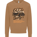 60 Year Old Banger Birthday 60th Year Old Mens Sweatshirt Jumper Caramel Latte
