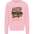 60 Year Old Banger Birthday 60th Year Old Mens Sweatshirt Jumper Light Pink