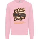 60 Year Old Banger Birthday 60th Year Old Mens Sweatshirt Jumper Light Pink