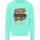 60 Year Old Banger Birthday 60th Year Old Mens Sweatshirt Jumper Peppermint