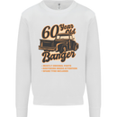 60 Year Old Banger Birthday 60th Year Old Mens Sweatshirt Jumper White