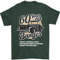 60 Year Old Banger Birthday 60th Year Old Mens T-Shirt 100% Cotton Forest Green