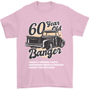 60 Year Old Banger Birthday 60th Year Old Mens T-Shirt 100% Cotton Light Pink