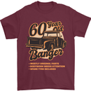60 Year Old Banger Birthday 60th Year Old Mens T-Shirt 100% Cotton Maroon