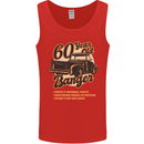 60 Year Old Banger Birthday 60th Year Old Mens Vest Tank Top Red