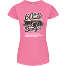 60 Year Old Banger Birthday 60th Year Old Womens Petite Cut T-Shirt Azalea
