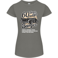 60 Year Old Banger Birthday 60th Year Old Womens Petite Cut T-Shirt Charcoal