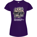 60 Year Old Banger Birthday 60th Year Old Womens Petite Cut T-Shirt Purple