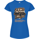 60 Year Old Banger Birthday 60th Year Old Womens Petite Cut T-Shirt Royal Blue