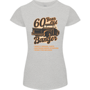 60 Year Old Banger Birthday 60th Year Old Womens Petite Cut T-Shirt Sports Grey