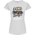 60 Year Old Banger Birthday 60th Year Old Womens Petite Cut T-Shirt White