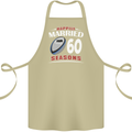 60 Year Wedding Anniversary 60th Rugby Cotton Apron 100% Organic Khaki