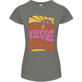 60s Keep the Love Flowing Funny Hippy Peace Womens Petite Cut T-Shirt Charcoal