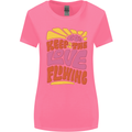 60s Keep the Love Flowing Funny Hippy Peace Womens Wider Cut T-Shirt Azalea