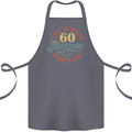 60th Birthday 60 Year Old Awesome Looks Like Cotton Apron 100% Organic Steel