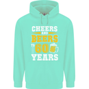60th Birthday 60 Year Old Funny Alcohol Mens 80% Cotton Hoodie Peppermint