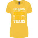 60th Birthday 60 Year Old Funny Alcohol Womens Wider Cut T-Shirt Yellow
