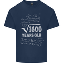 60th Birthday 60 Year Old Geek Funny Maths Mens Cotton T-Shirt Tee Top Navy Blue