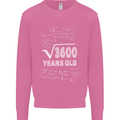 60th Birthday 60 Year Old Geek Funny Maths Mens Sweatshirt Jumper Azalea