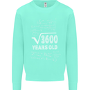 60th Birthday 60 Year Old Geek Funny Maths Mens Sweatshirt Jumper Peppermint