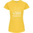 60th Birthday 60 Year Old Geek Funny Maths Womens Petite Cut T-Shirt Yellow