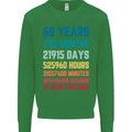 60th Birthday 60 Year Old Mens Sweatshirt Jumper Irish Green