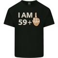 60th Birthday Funny Offensive 60 Year Old Mens Cotton T-Shirt Tee Top Black
