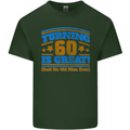 60th Birthday Turning 60 Is Great Year Old Mens Cotton T-Shirt Tee Top Forest Green