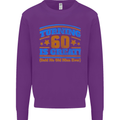 60th Birthday Turning 60 Is Great Year Old Mens Sweatshirt Jumper Purple