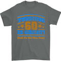 60th Birthday Turning 60 Is Great Year Old Mens T-Shirt Cotton Gildan Charcoal