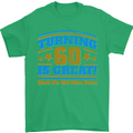 60th Birthday Turning 60 Is Great Year Old Mens T-Shirt Cotton Gildan Irish Green