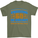 60th Birthday Turning 60 Is Great Year Old Mens T-Shirt Cotton Gildan Military Green