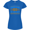 60th Birthday Turning 60 Is Great Year Old Womens Petite Cut T-Shirt Royal Blue