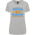 60th Birthday Turning 60 Is Great Year Old Womens Wider Cut T-Shirt Sports Grey